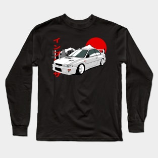 Subaru Impreza GC8 Retro Style Long Sleeve T-Shirt